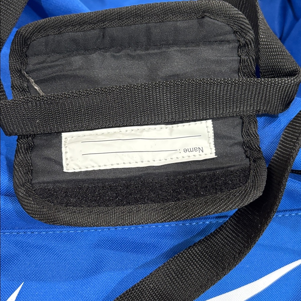 Nike Men's Blue and Black Duffel Bag - Picture 6 of 7